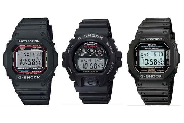 Casio G-Shock watches
