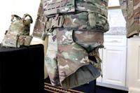 The Army’s new Blast Pelvic Protector, which is part of the Soldier Protection System that Army officials will soon issue to Fort Bragg Soldiers. (Matthew Cox)