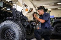 Marine Corps wheeled vehicles Okinawa, Japan