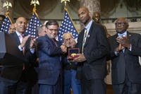 Congressional Gold Medal Ceremony honor baseball player Larry Doby