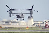 CV-22 Osprey takes off from Iwakuni base in Japan