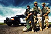 Members of the CHP Swat Team. (State of California photo)